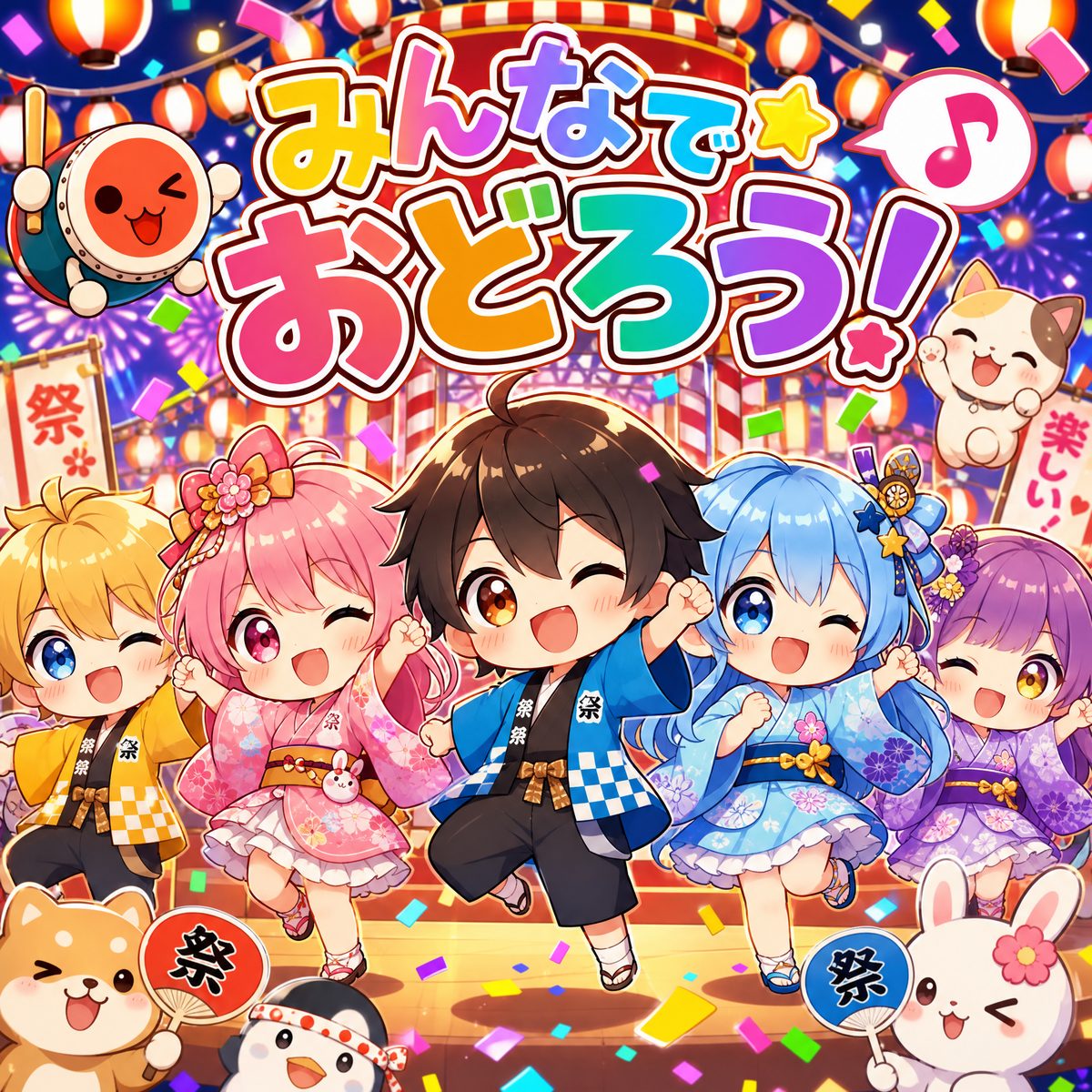 福利姬 - 福利姬精选·超萌chibi角色节日庆典动漫